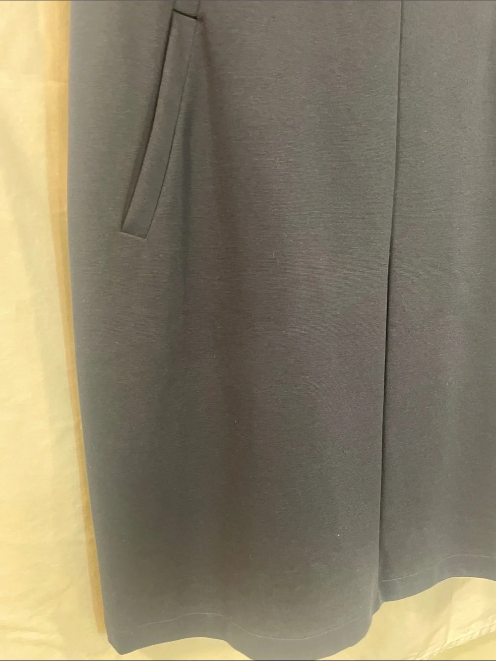 Lands' End NEW 18 Navy Blue Sleeveless Sheath Dress  Pockets New Without Tags